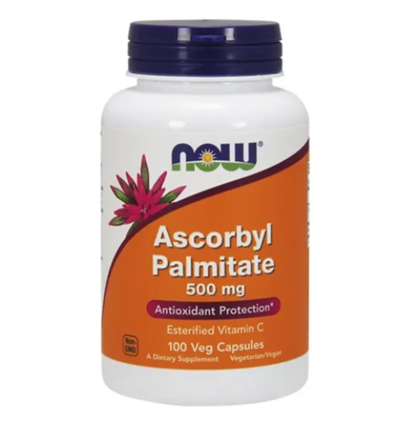 NOW FOODS Palmitynian Askorbylu 500mg 100 kaps