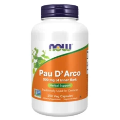 NOW FOODS Pau D'Arco 500mg 250 vkaps