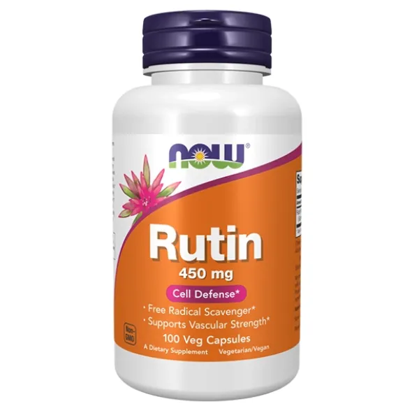 NOW FOODS Rutyna 450mg 100 vkaps