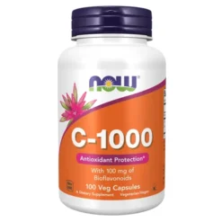 NOW FOODS Witamina C 1000 mg z bioflawonoidami 100 vkaps
