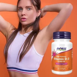NOW FOODS Witamina D3 2000IU 120 kaps