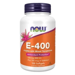 NOW FOODS Witamina E 400 IU z mieszanką tokoferoli 100 kaps