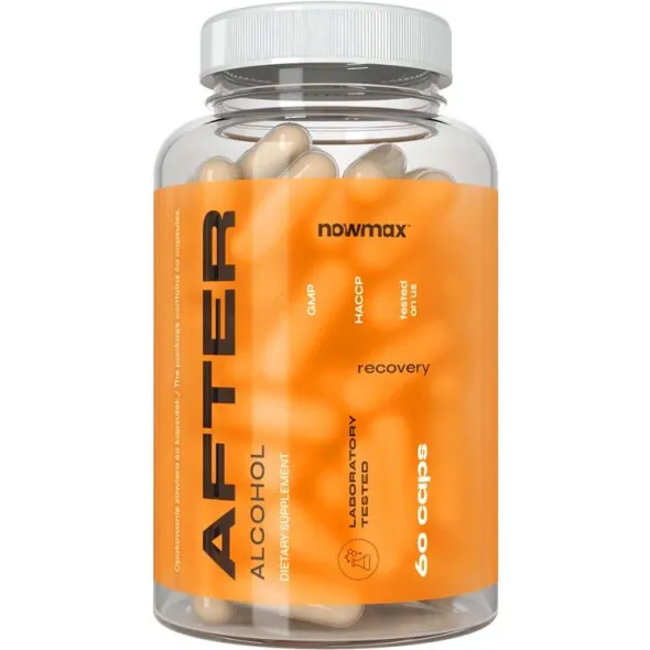 nowmax® After Alcohol 60 kaps