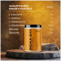 nowmax® BCAA 2:1:1 800 g puszka