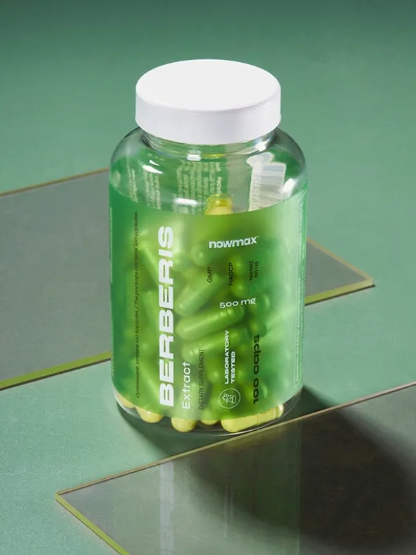 nowmax® Berberis Standardized Extract 500mg 100 kaps