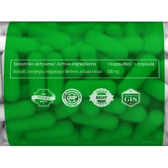 nowmax® Berberis Standardized Extract 500mg 100 kaps