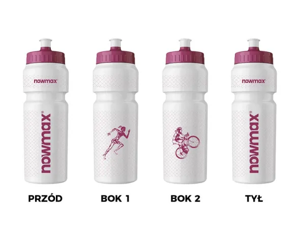 nowmax® Bidon 750 ml + nowmax® Isotonic Drink 25 g