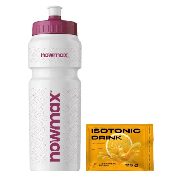 nowmax® Bidon 750 ml + nowmax® Isotonic Drink 25 g