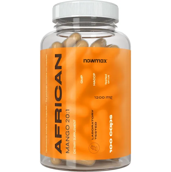 nowmax®Caffeine 200mg 100 kaps + nowmax® Burn Cutting Thermo 60 kaps + nowmax® African Mango 20:1 1200mg 100 kaps