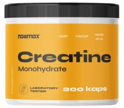 nowmax® Creatine Monohydrate 200 kaps + nowmax® NOX Extreme 80 ml