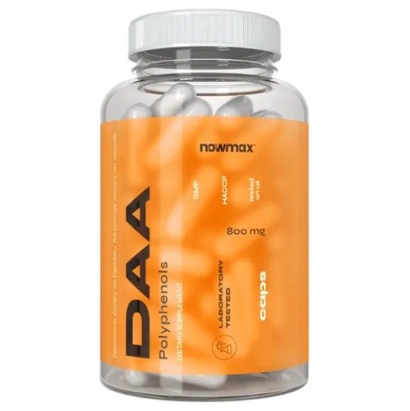 nowmax® DAA + Polifenole 90 kaps