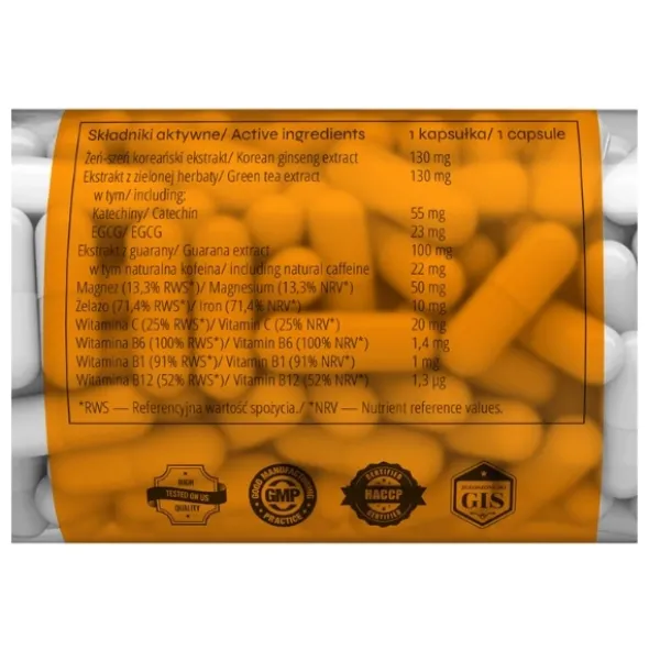 nowmax® FOCUS - Pobudzenie i Skupienie 90 kaps