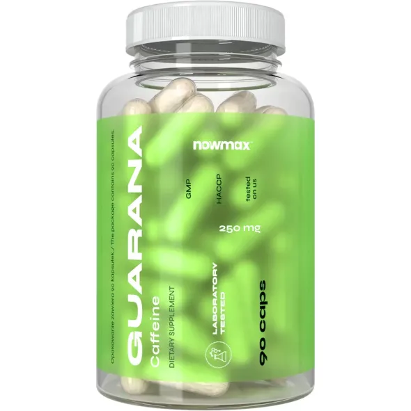 nowmax® Guarana Caffeine 90 kaps