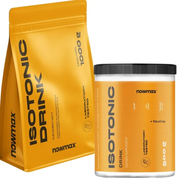 nowmax® Isotonic Drink 1000 g + nowmax® Isotonic Drink 500 g