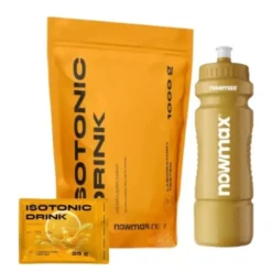 nowmax® Isotonic Drink 1000 g + nowmax® Bidon 900 ml Clear + nowmax® Isotonic Drink 25 g