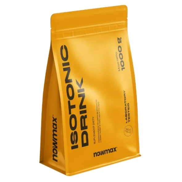 nowmax® Isotonic Drink 1000 g + nowmax® Bidon 900 ml Clear + nowmax® Isotonic Drink 25 g