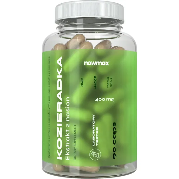 nowmax® Kozieradka 90 kaps