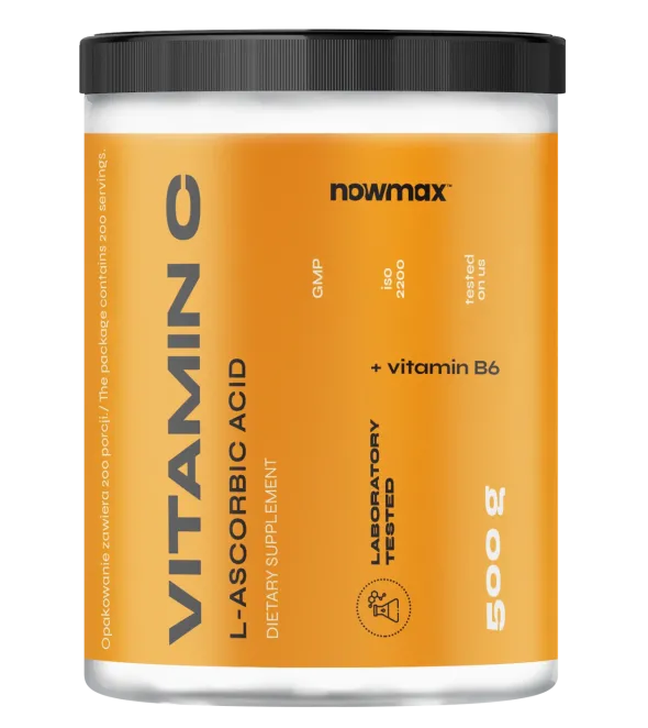 nowmax® L-Glutamine 500 g + nowmax® Vitamin C 500 g