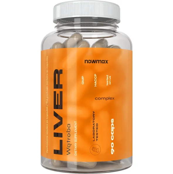 nowmax® Liver Wątroba Complex 90 kaps