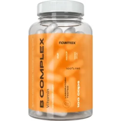 nowmax® Maca Ekstrakt 10:1 500mg 100 kaps+ nowmax® B Complex 100 kaps+nowmax® BUTT UP 300 g