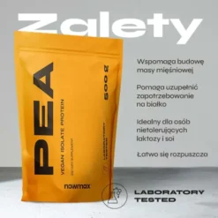 nowmax® PEA Protein 500 g ( izolat białko z grochu )