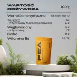 nowmax® PEA Protein 500 g ( izolat białko z grochu )