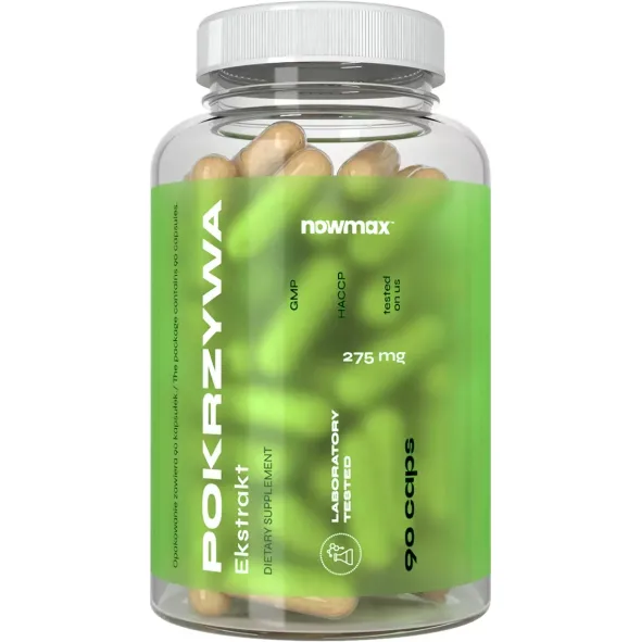 nowmax® Pokrzywa ekstrakt 90 kaps
