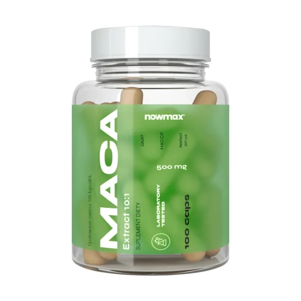 nowmax® Zinc 15mg 100 kaps + Zestaw Naturalnej Energii i Testosteronu