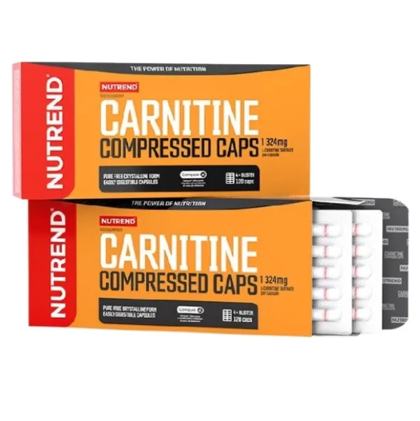 NUTREND Carnitine Compressed Caps 120 kaps