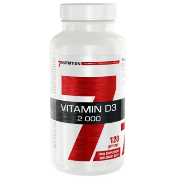 7NUTRITION Vitamin D3 2000 120 kaps