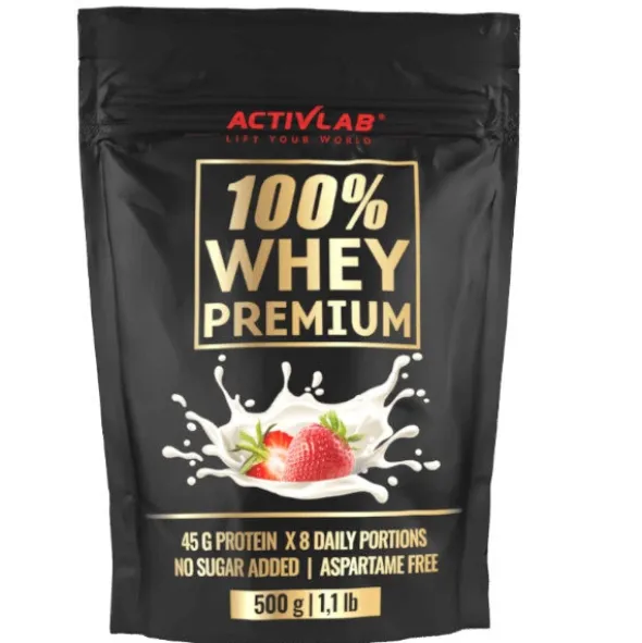 Odżywka Białkowa Koncentrat ACTIVLAB 100% Whey Premium 500g