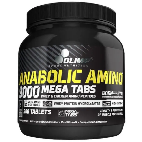 OLIMP Anabolic AMINO 9000 Mega Tabs 300 tabl