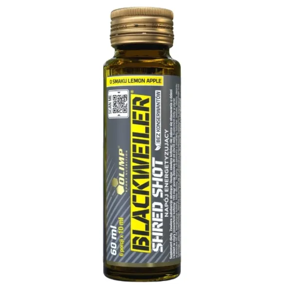 OLIMP Blackweiler Shred shot ampułka szklana SOK 60 ml