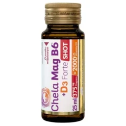 OLIMP Chela-Mag B6 + D3 Forte Shot Ampułka Szklana 25 ml
