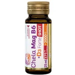 OLIMP Chela-Mag B6 + D3 Forte Shot Ampułka Szklana SOK 25 ml