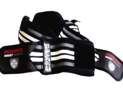 POWER SYSTEM Taśma wzmacniająca nadgarstki Wrist Wraps 3500 RED