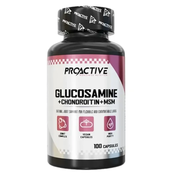 PROACTIVE Glucosamine + Chondrotoine + MSM 100 kaps