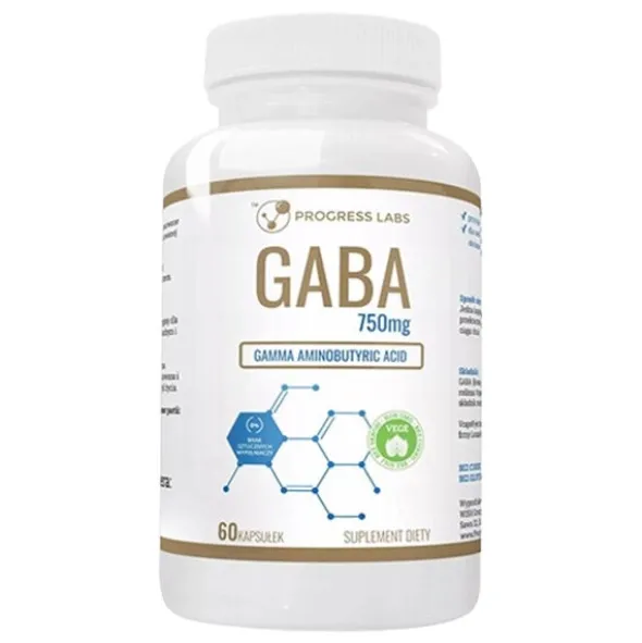 PROGRESS LABS Gaba 750 mg 120 kaps