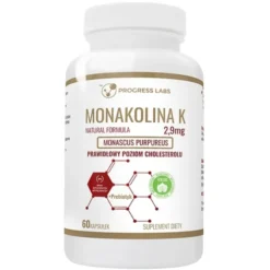 PROGRESS LABS Monakolina K 2,9 mg + Prebiotyk 60 kaps