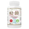 PROGRESS LABS Witamina K2 MK7 200 µg + D3 4000 IU 120 kaps