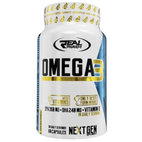 REAL PHARM Omega 3 1000mg 60 kaps