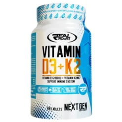 REAL PHARM Vitamin D3 + K2 90 tabs