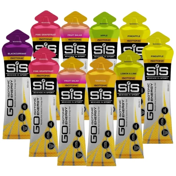 SIS Energy Go - Żel Izotoniczny 10 x 60 ml+ nowmax® Isotonic Drink 25 g