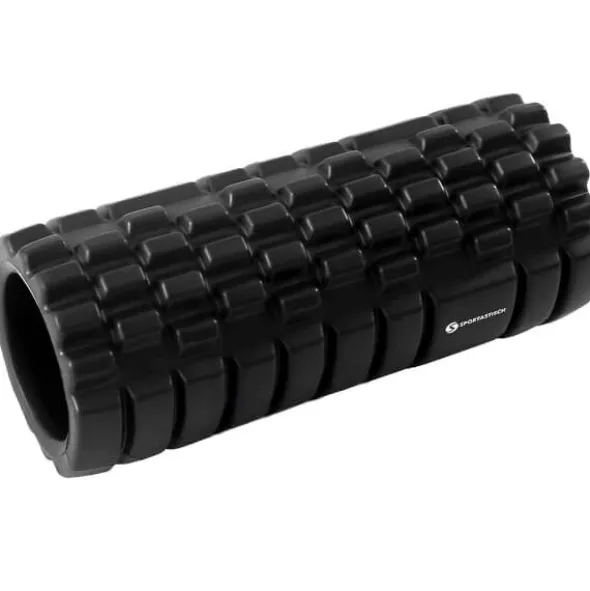 SPORTASTISCH Wałek do masażu "Rock n Roll"33cm kolor czarno + wałek pomarańczowy + torba czarna