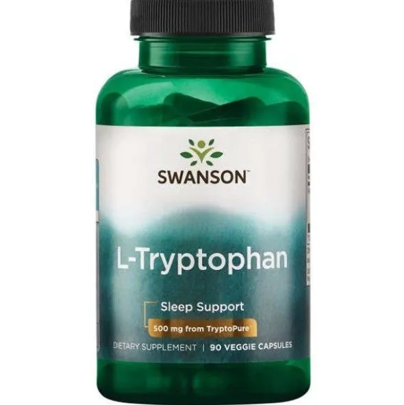SWANSON AjiPure L-Tryptophan 500 mg 90 kaps
