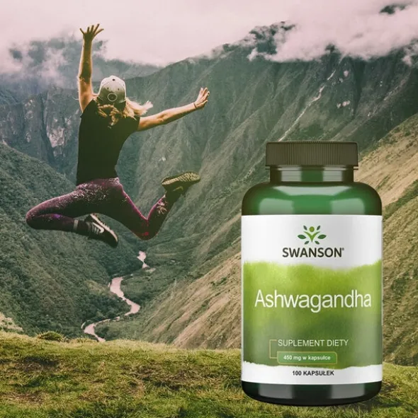 SWANSON Ashwagandha 450mg 100 kaps