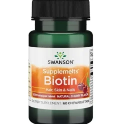 SWANSON Biotyna 60 tabletek do ssania