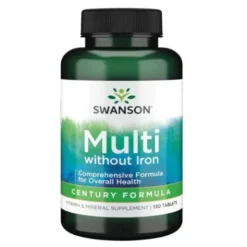 SWANSON Century Formula - bez żelaza 130 tab