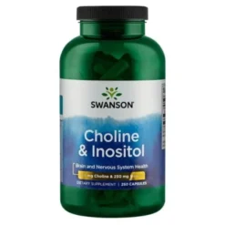 SWANSON Cholina + Inozytol 250 kaps