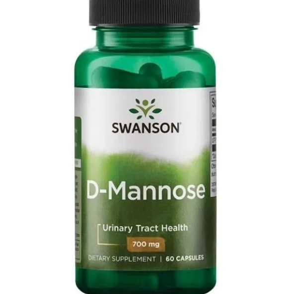 SWANSON D-Mannoza 700 mg 60 kaps